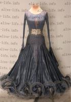 WB-3425　　ヘマタイトサテンシフォン