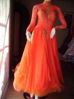 サロン　ST-39　オレンジ USサイズ8